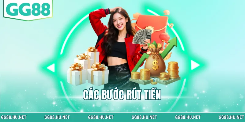 Các bước rút tiền